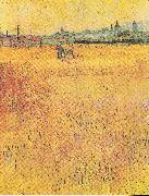 Vincent Van Gogh View from the Wheat Fields USA oil painting artist